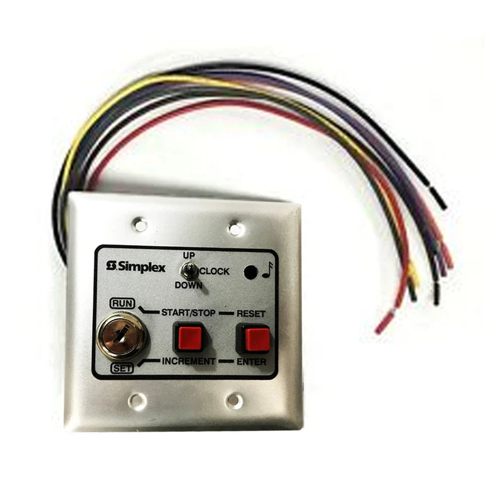 Simplex 6303-9202 Digital Clock Timer Control Station for LED Display Systems