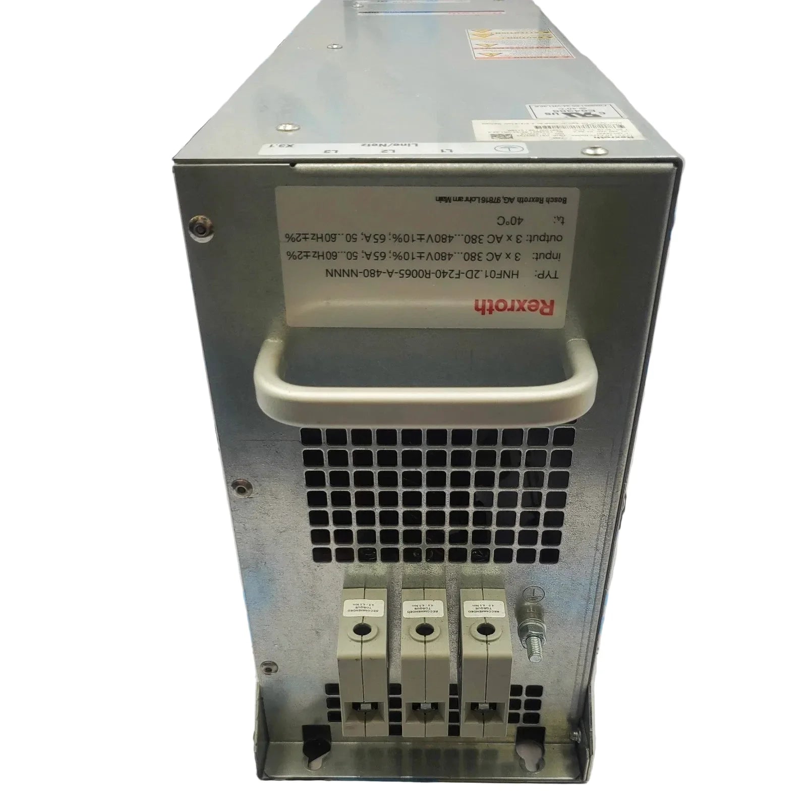 HNF01.2D-F240-R0065-A-480-NNNN | Bosch Rexroth 65 A Mains Filter for Regenerative Units