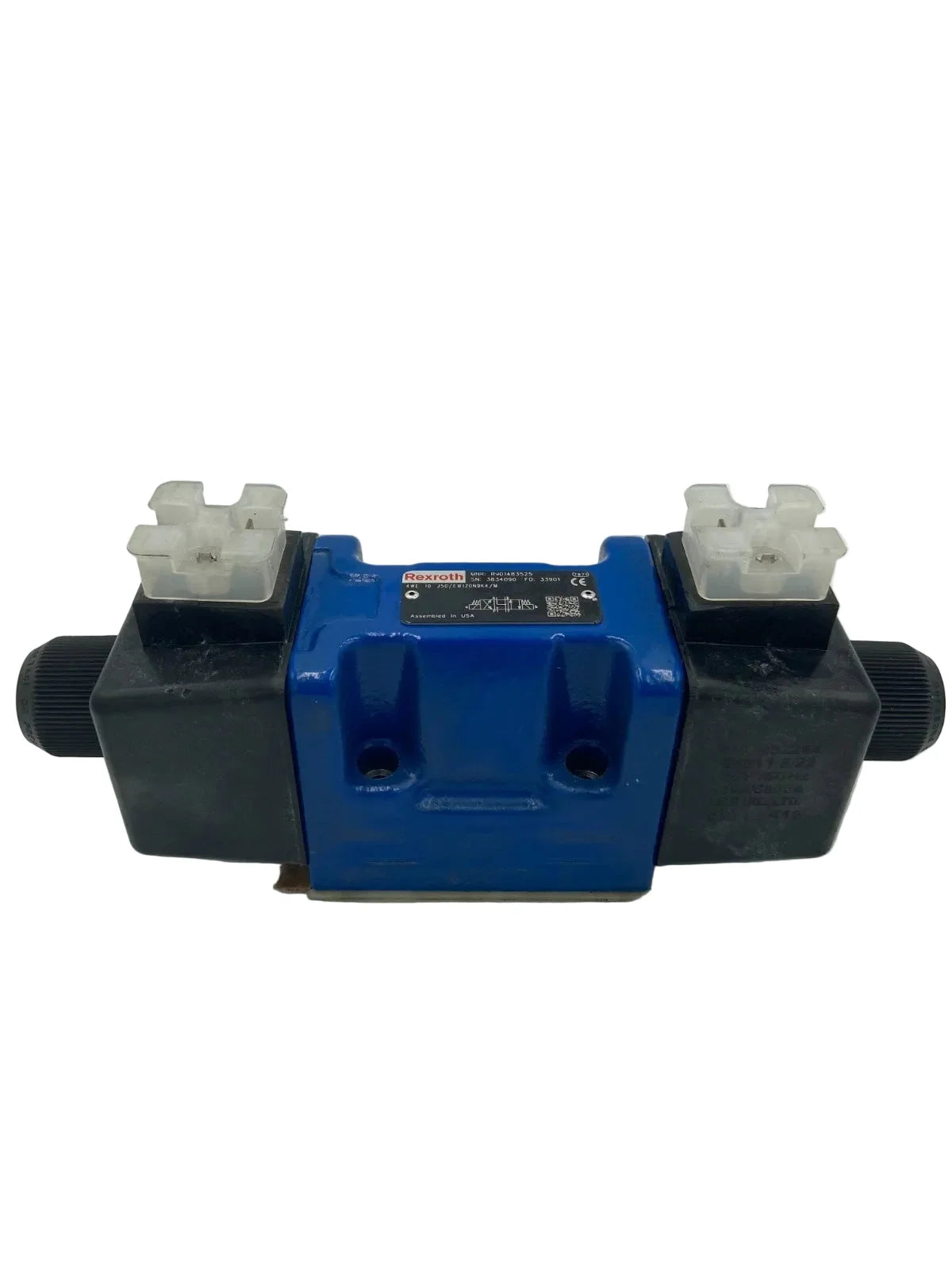 R901483525 | Bosch Rexroth WE Series Size 10 4/3-Way Directional Control Valve