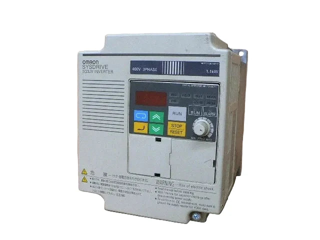 Omron 3G3JV-A4007 AC Inverter Drive 1.1 kW 380–460V 3-Phase Variable Frequency Drive