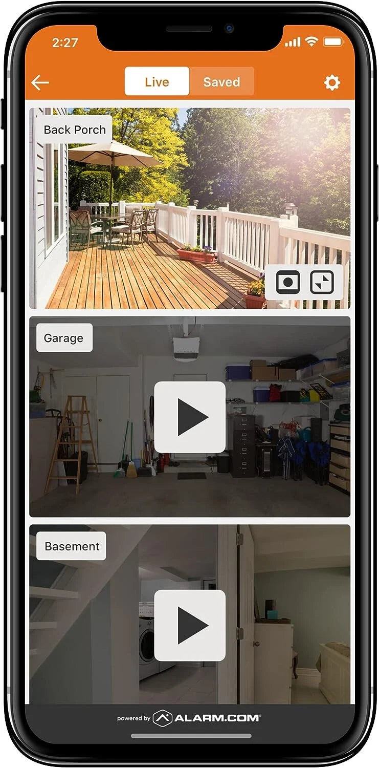 ADC-V724X | Alarm.com Outdoor 1080p Security Camera with Two-Way Audio