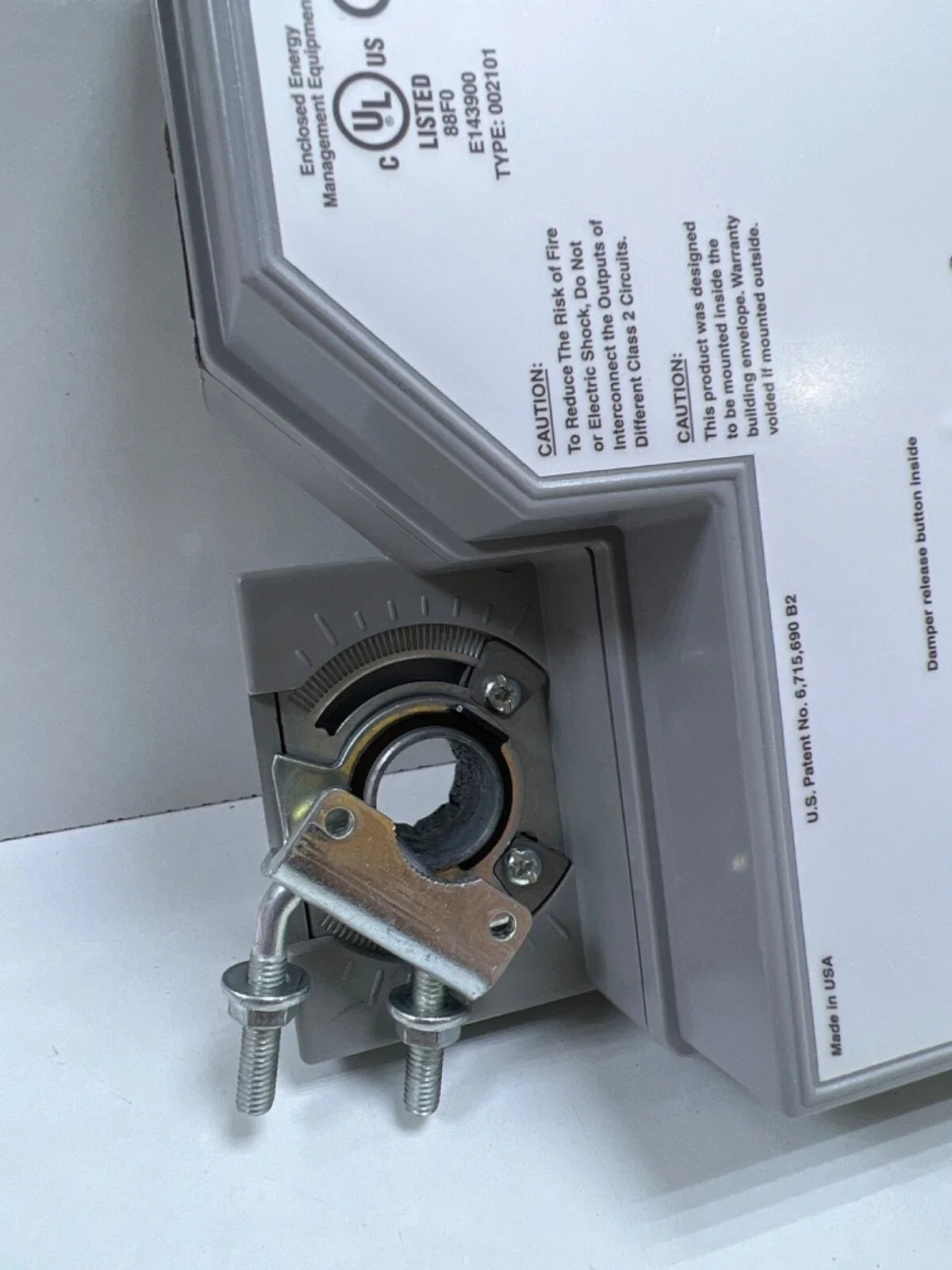 Automated Logic ZN341V+ BACnet Variable Air Volume Zone Controller with Integrated Actuator
