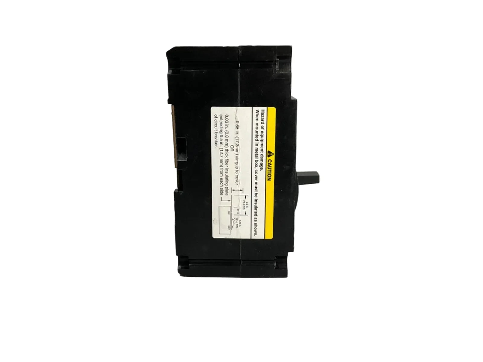 Square D FAL3600311M1212 60A 3-Pole 600V Molded Case Circuit Breaker