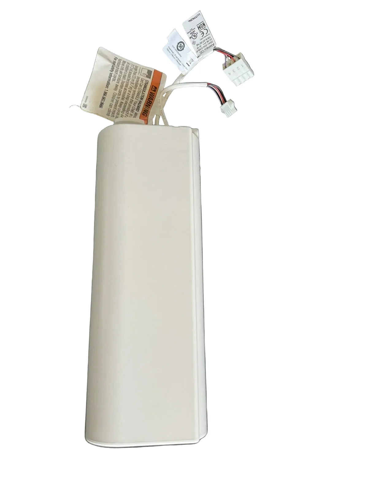 Lutron QSAC-EDU-D105-P Drapery Drive Module with Pull-to-Start for Sivoia QS 105 lb Track Systems