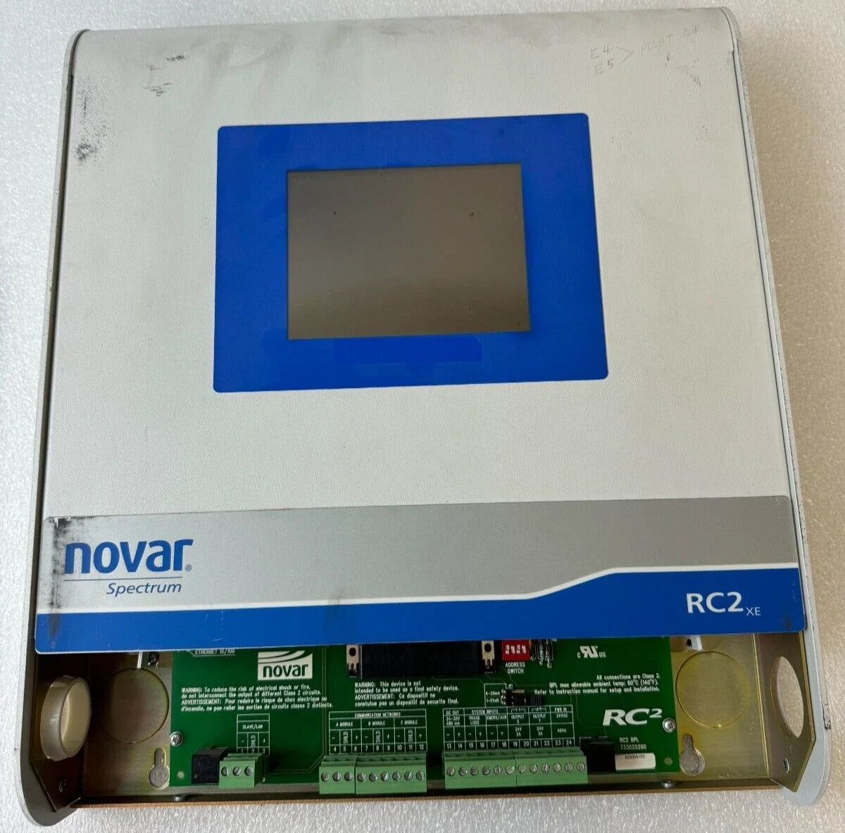 733026100 | Novar Spectrum RC2 XE Touchscreen Refrigeration Controller