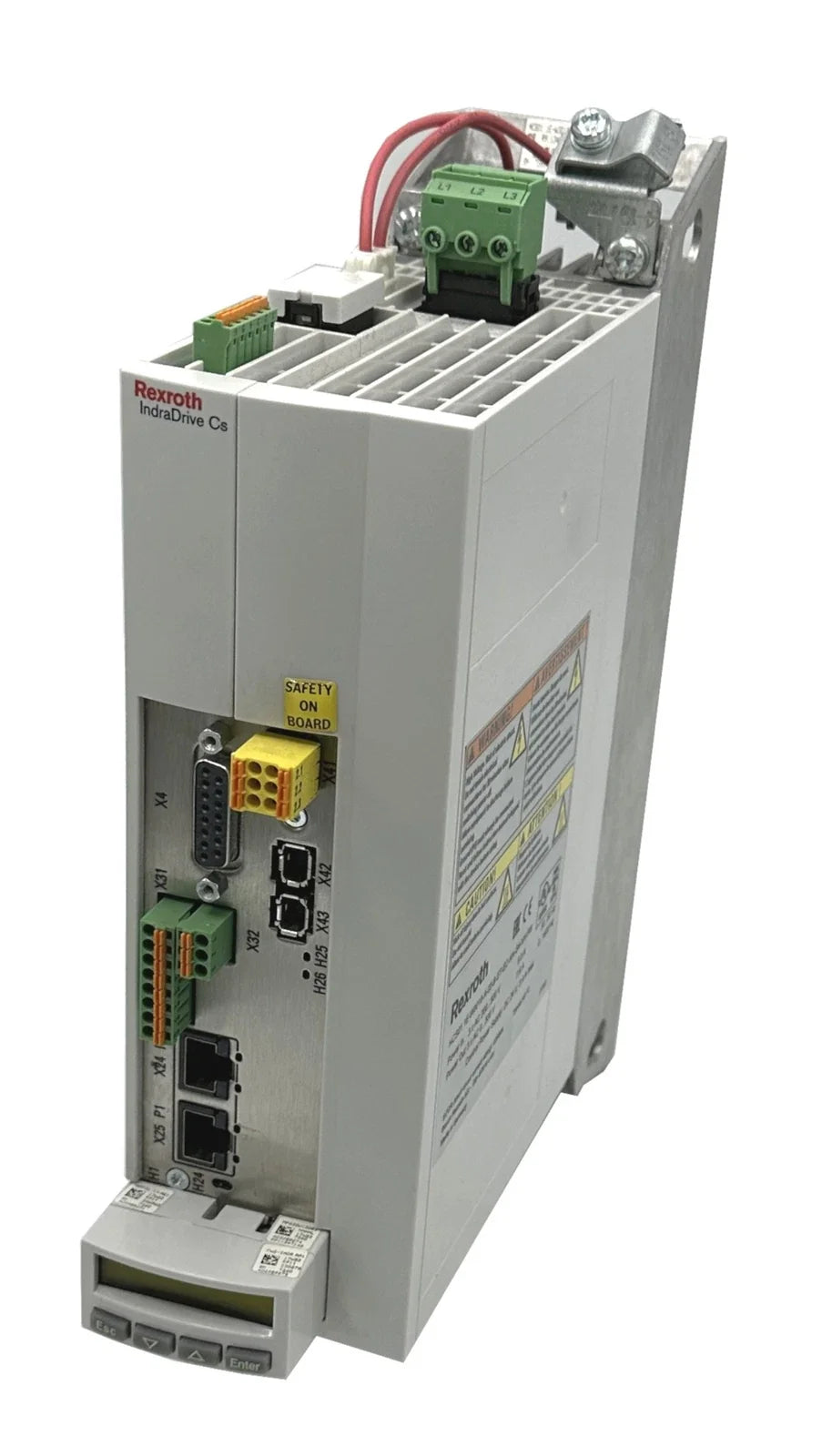 HCS01.1E-W0018-A-03-B-ET-EC-NN-NN-NN-FW | Bosch Rexroth IndraDrive CS 18 A Servo Drive