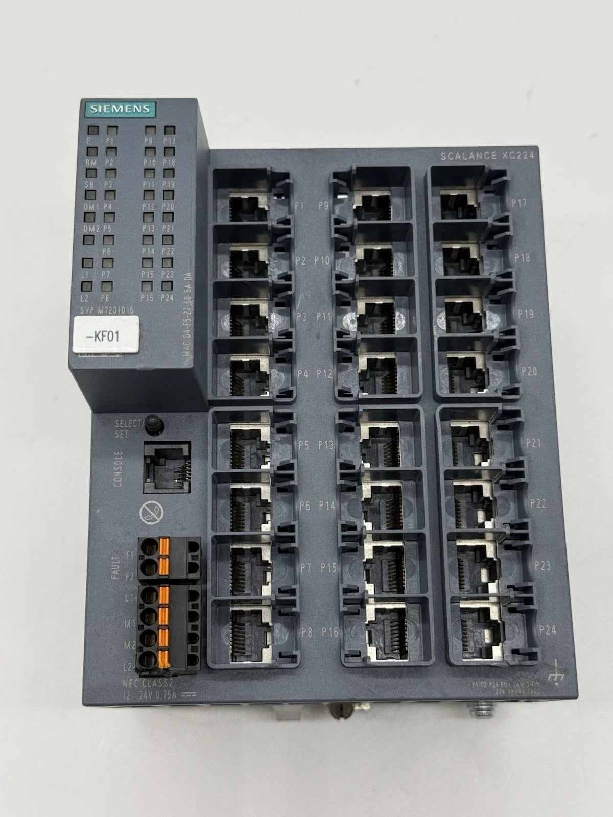 Siemens 6GK5224-0BA00-2AC2 SCALANCE XC224 Ethernet Switch