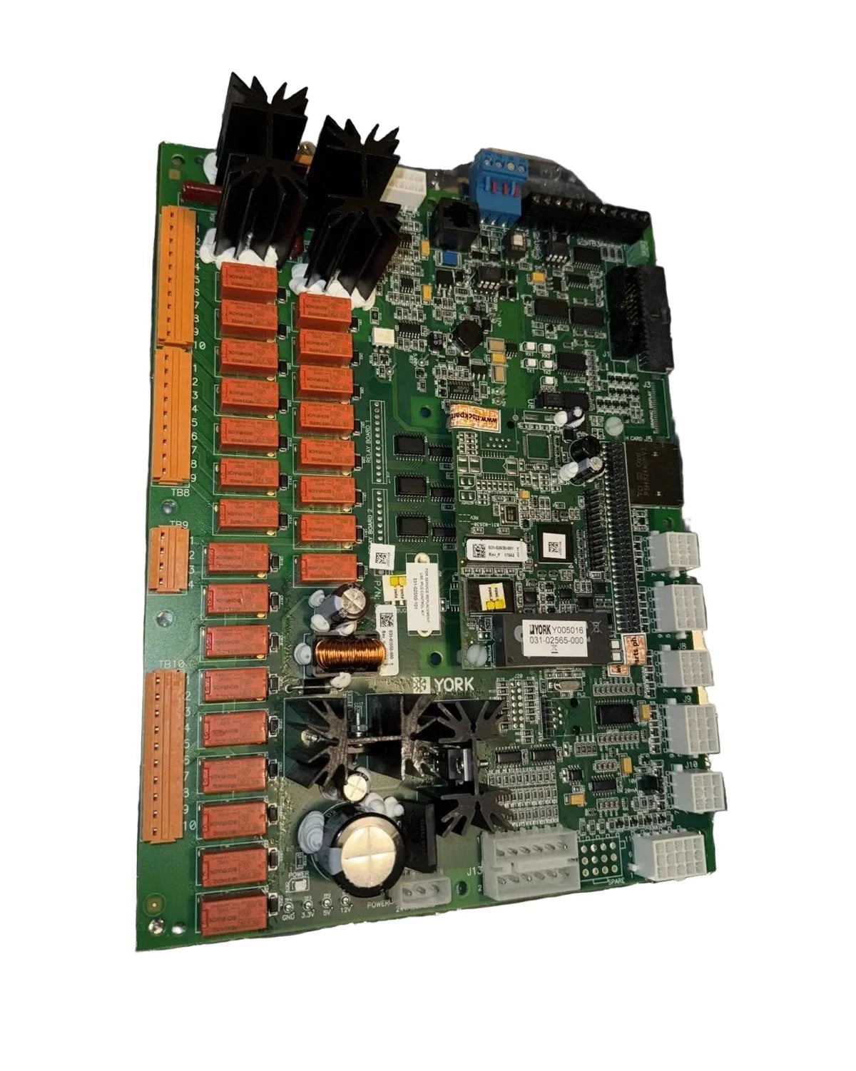 Johnson Controls York 031-02550-000 VSD Chiller I/O Control Board