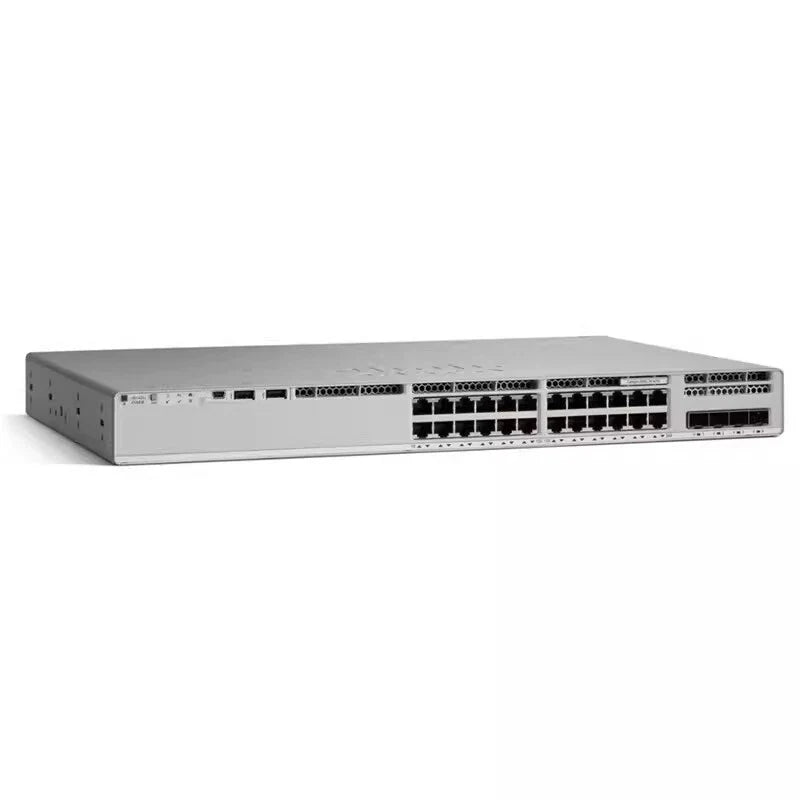 Cisco C9200L-24T-4G-E Catalyst 9200L 24-Port Gigabit Switch with 4 SFP Uplinks