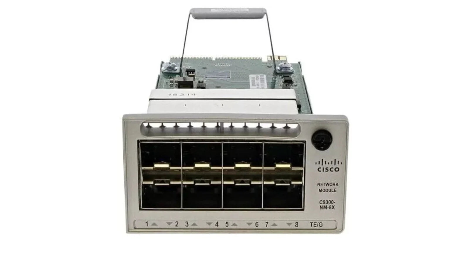 Cisco C9300-NM-8X 8-Port 10 Gigabit SFP+ Network Module for Catalyst 9300 Series Switches