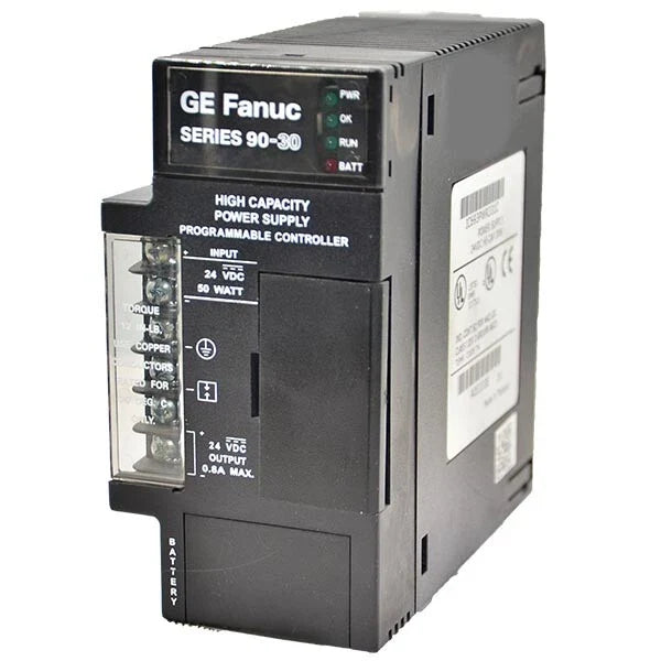 IC693PWR331C | GE Fanuc High Capacity Power Supply for Series 90-30 PLC