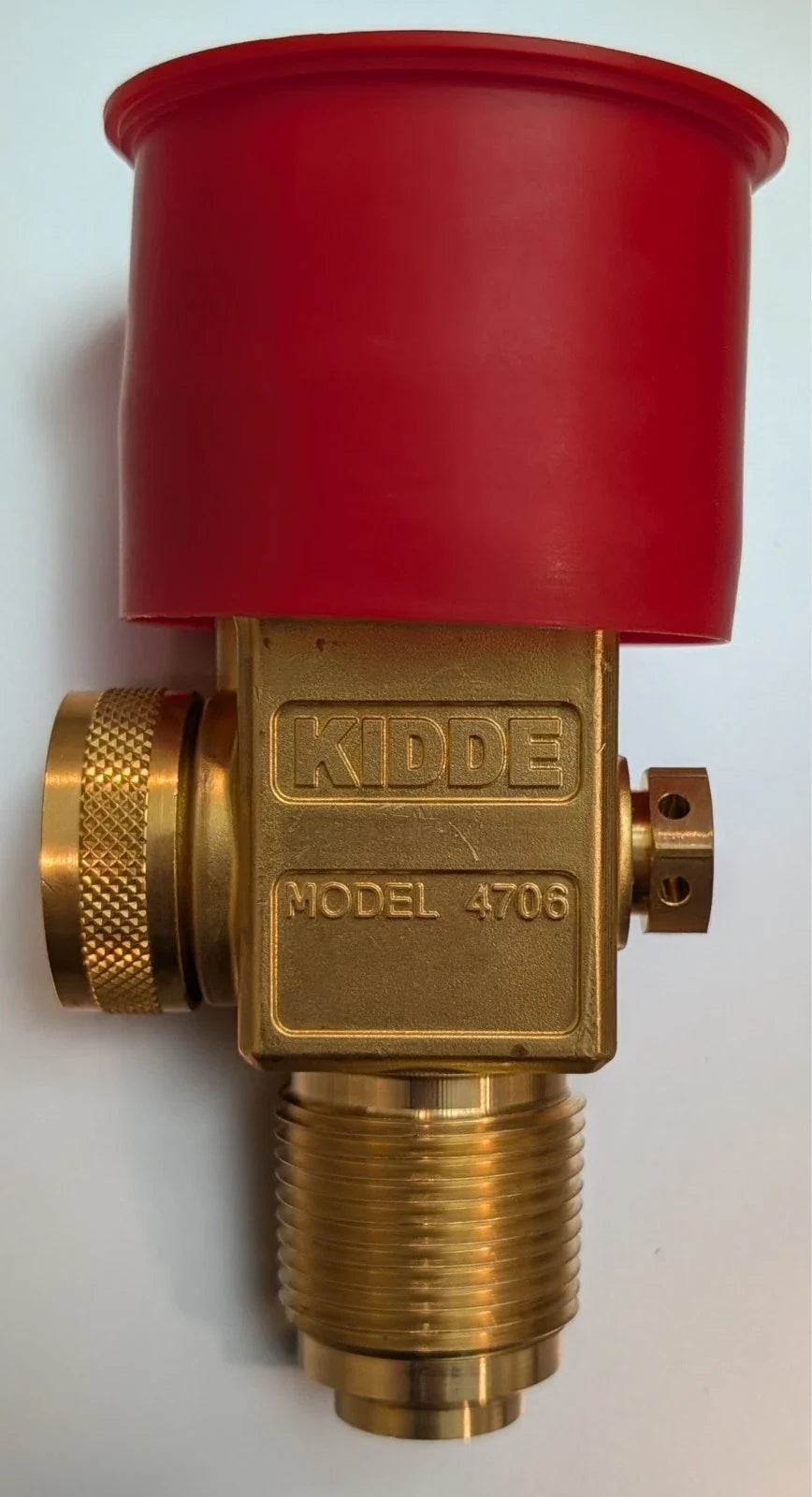 YORK WK-840253-000 Type I HPCO2 Cylinder Control Valve for 75 lb and 100 lb Carbon Dioxide Fire Suppression Cylinders