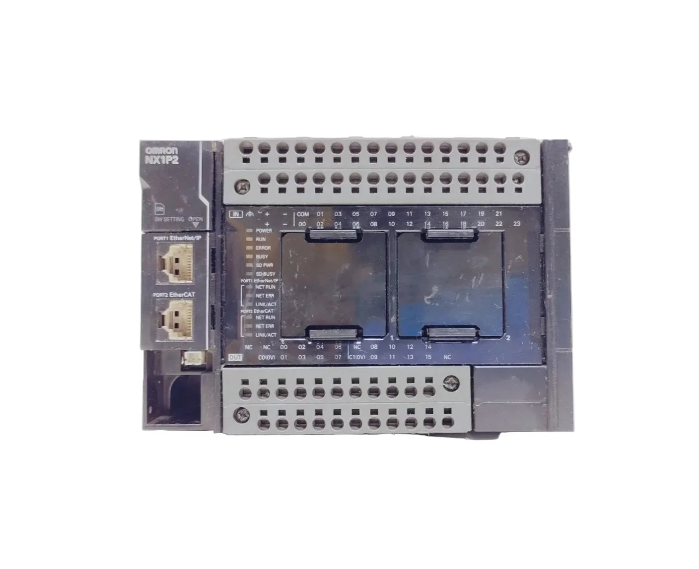 NX1P2-1040DT | Omron NX1P2 Programmable Controller 40 I/O NPN EtherCAT