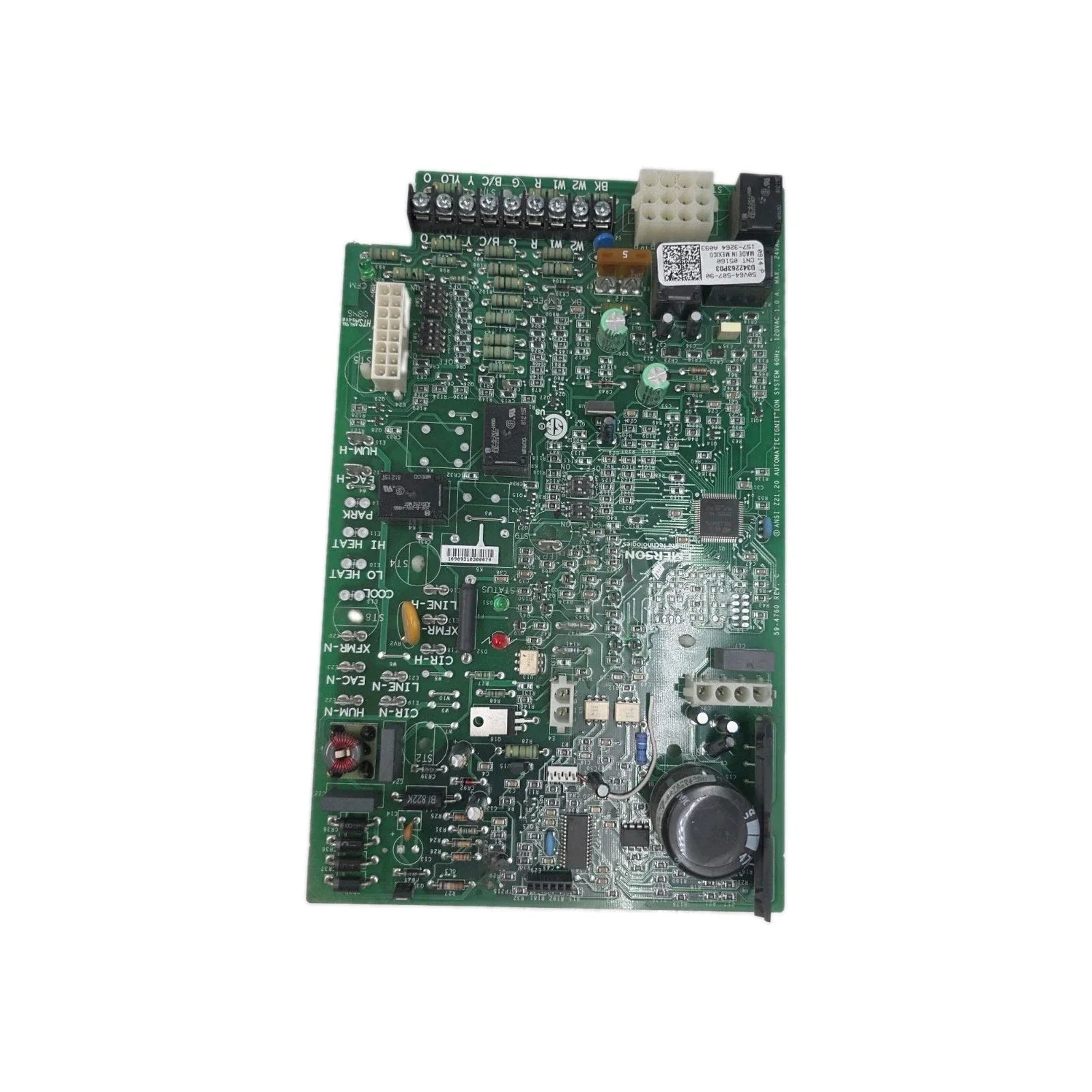 Emerson 50V64-507-90 Integrated Furnace Control Board for Trane and American Standard Two-Stage Gas Furnaces