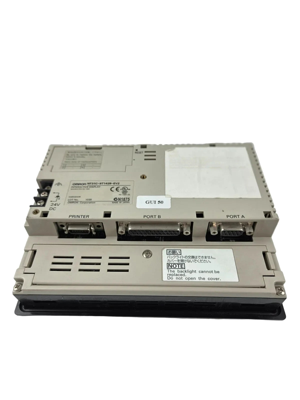NT31C-ST142B-EV2 | Omron 5.7-Inch Color Touchscreen Operator Interface Panel