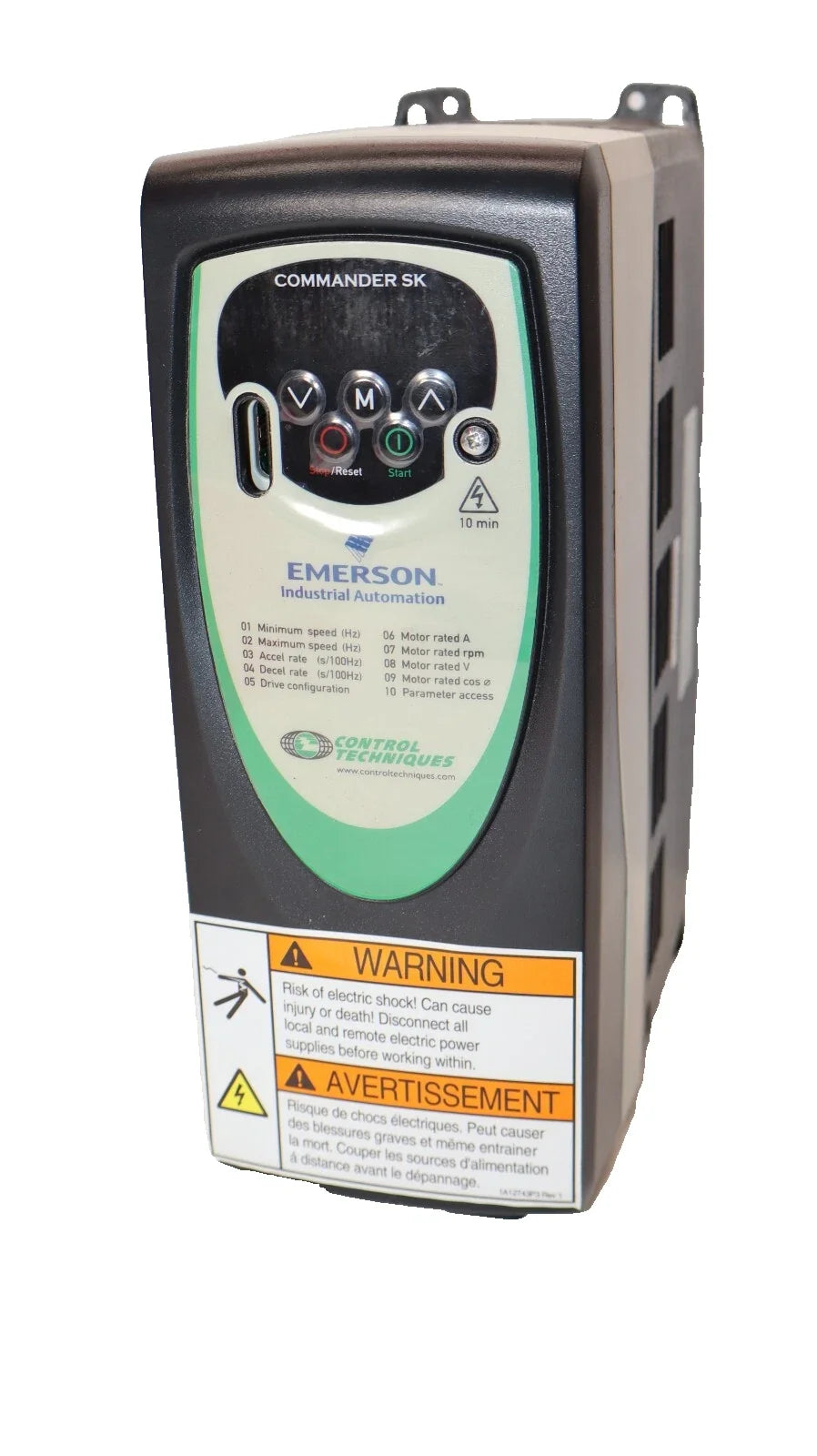 SKC3400220 | Emerson Commander-SK 3 HP Variable Speed Drive Inverter