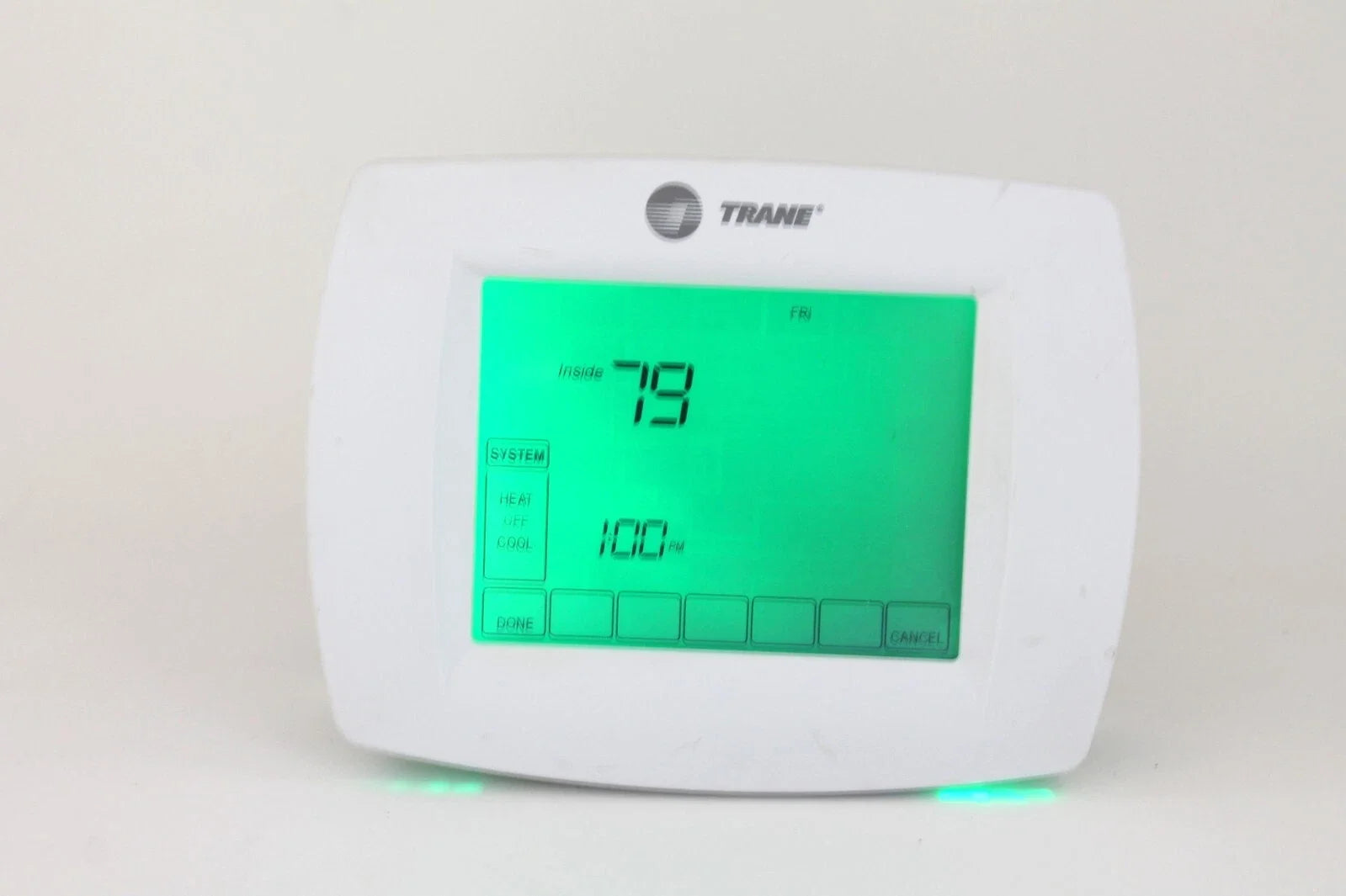 Trane TCONT802AS32DAA Multi-Stage 7-Day Programmable Touchscreen Thermostat for HVAC Systems