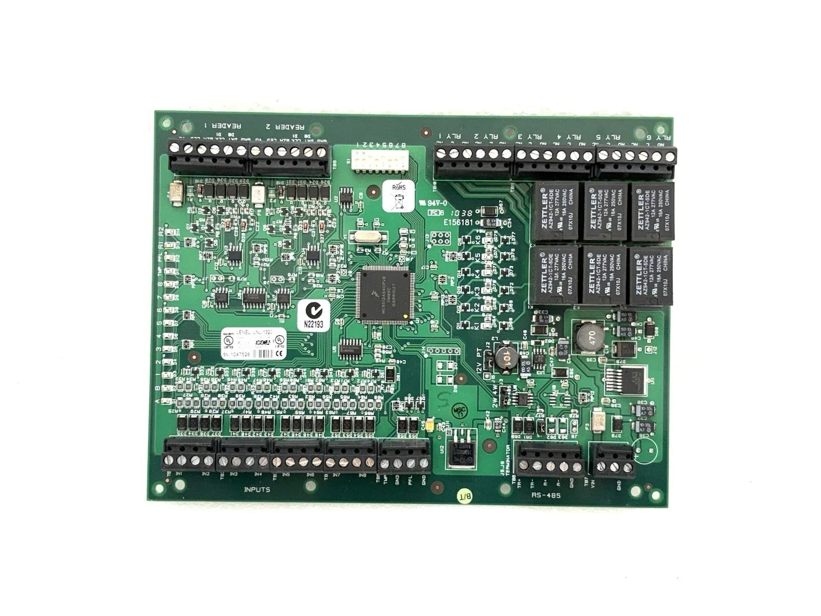 LNL-1320 | Lenel Series 2 Dual Reader Interface Module for Two-Door Access Control