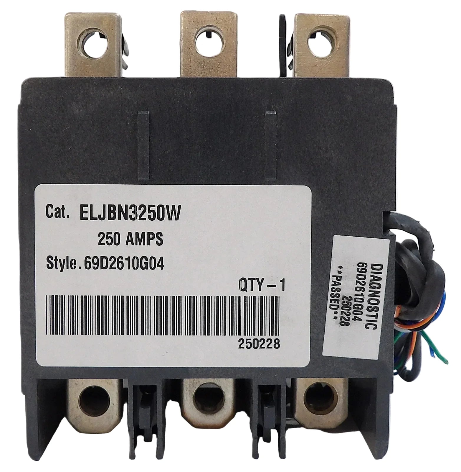 Eaton ELJBN3250W Series G 250A JG-Frame Earth Leakage Module
