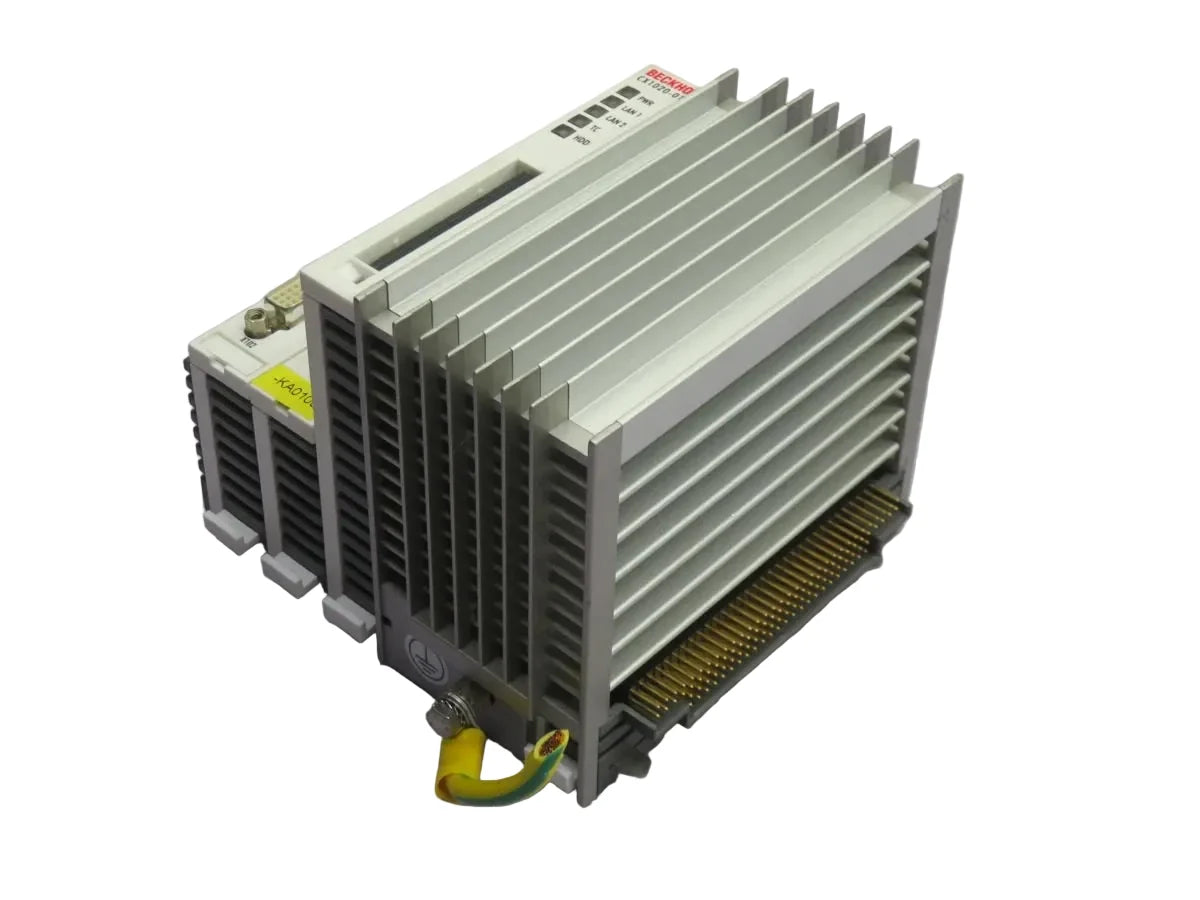 CX1020-0112 | Beckhoff BASIC CPU Module with Dual Ethernet, Windows CE, and TwinCAT Runtime
