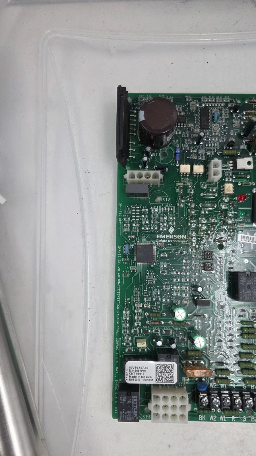 Emerson 50V54-507-90 Integrated Furnace Control Board for Trane and American Standard Gas Furnaces