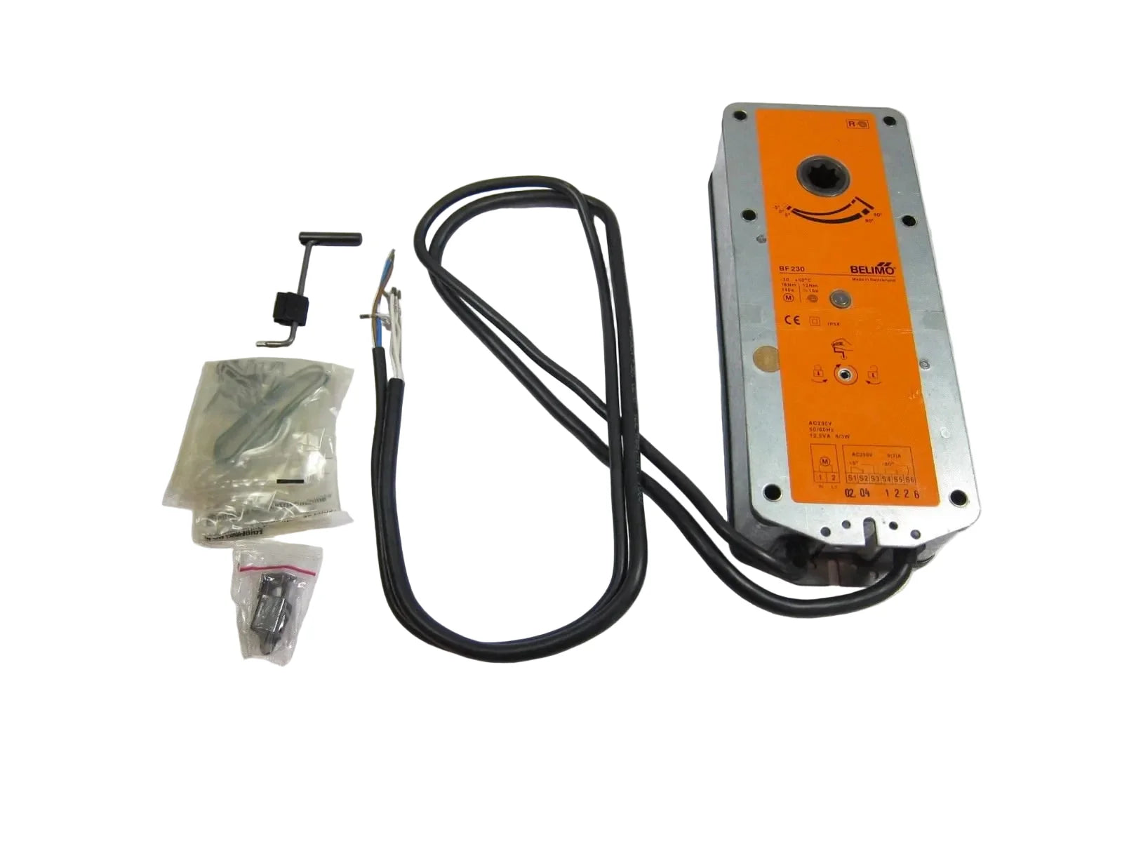BF230 | Belimo Fire And Smoke Damper Actuator 18 Nm 230V With Auxiliary Switches