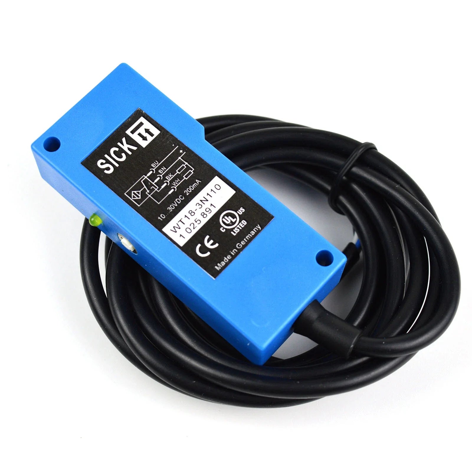 WT18-3N110 | SICK Photoelectric Proximity Sensor with Background Suppression