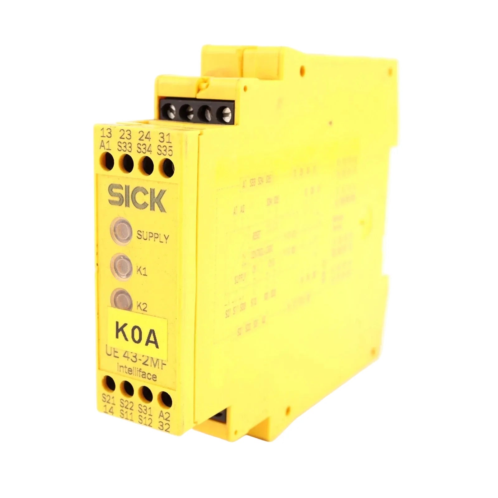 UE43-2MF2D2 | SICK Safety Relay, 2 NO Outputs, 24 V AC/DC