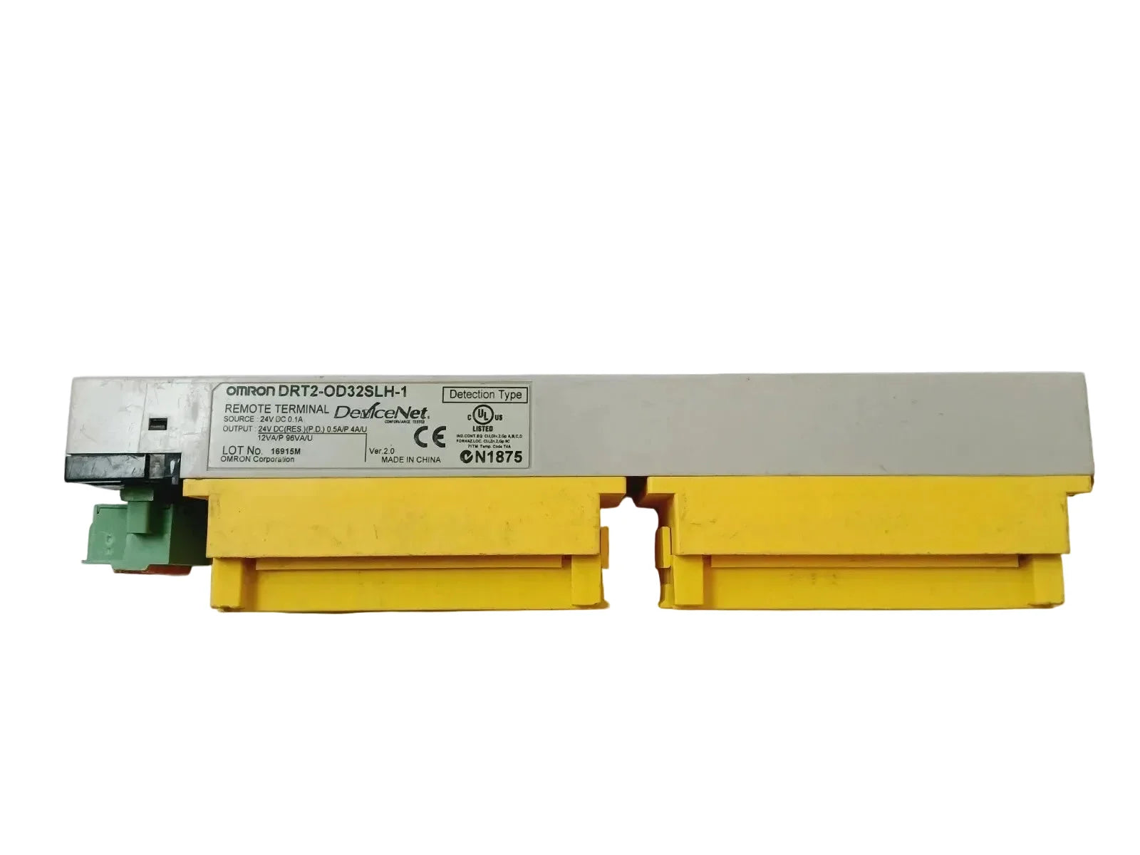 DRT2-OD32SLH-1 | Omron 32-Point PNP DeviceNet Digital Output Remote I/O Module with Detection