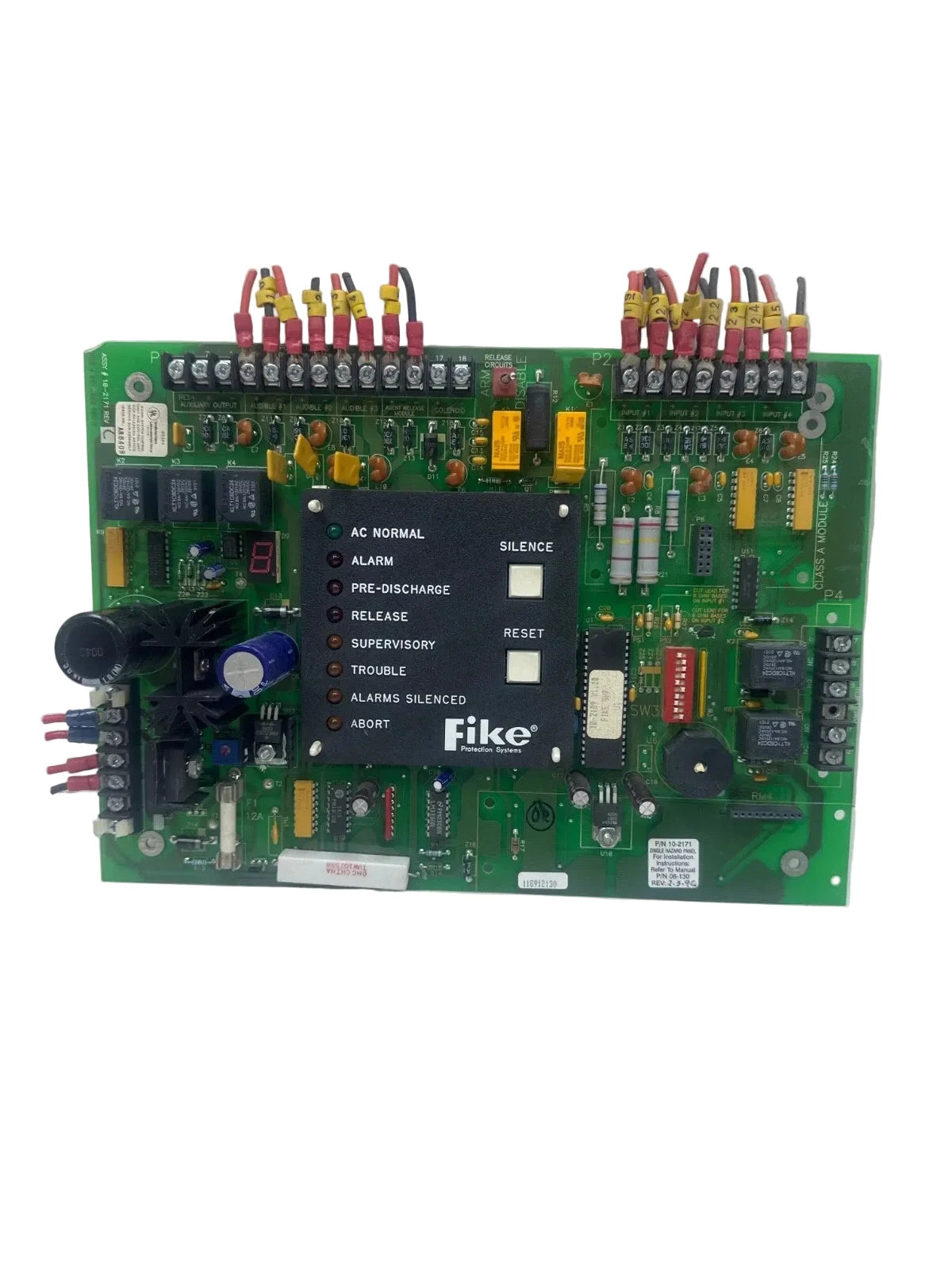 Fike 10-2171 Rev C PCB Controller Module Fire Alarm Board