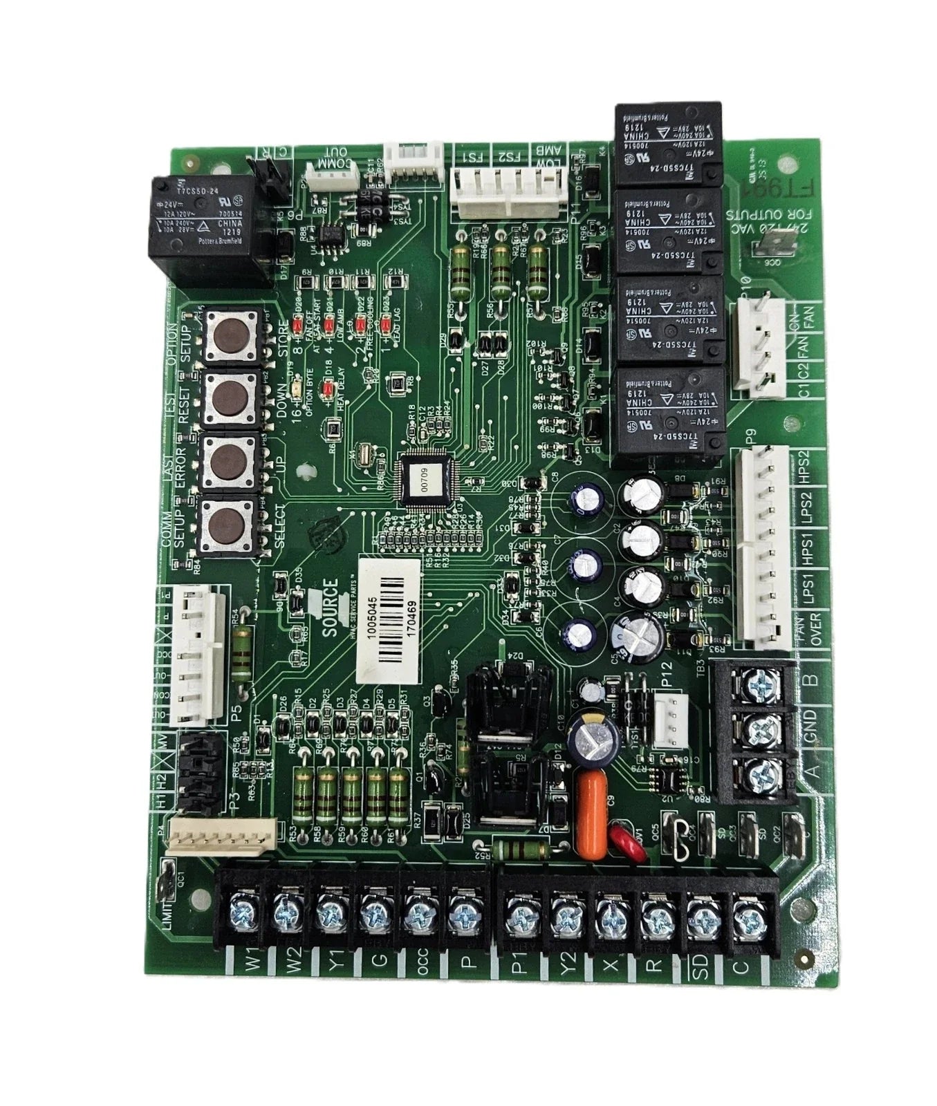 York S1-33109150000 Simplicity 1A 2-Stage Control Board Kit