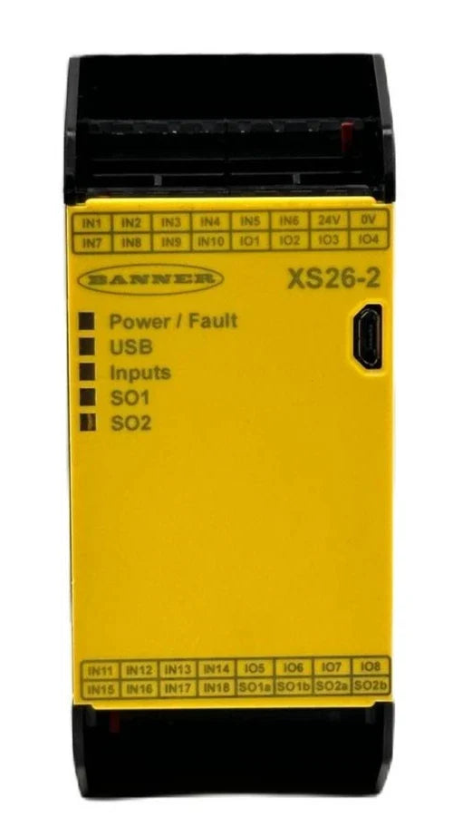 Banner Engineering XS26-2 Expandable Safety Controller