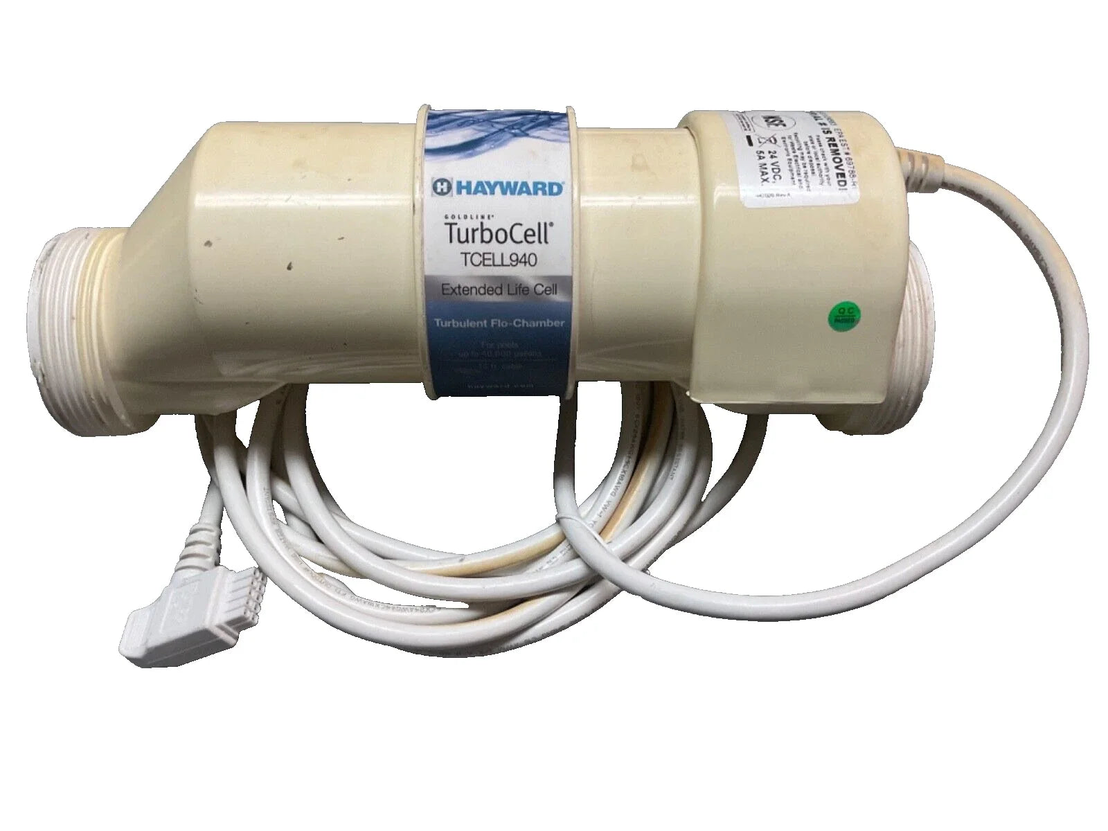 Hayward TCELL940 Extended Life Replacement Salt Chlorinator 40K Gallon Pool