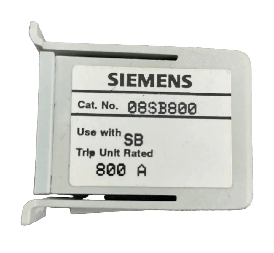 Siemens 08SB800 Circuit Breaker Rating Plug 800A for Electronic Trip Units