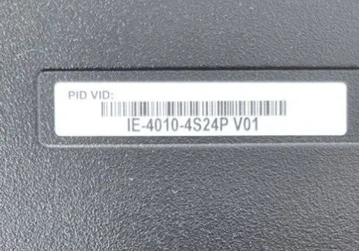 Cisco IE-4010-4S24P 24-Port Gigabit PoE Industrial Ethernet Switch with 4 Gigabit SFP Uplink Ports