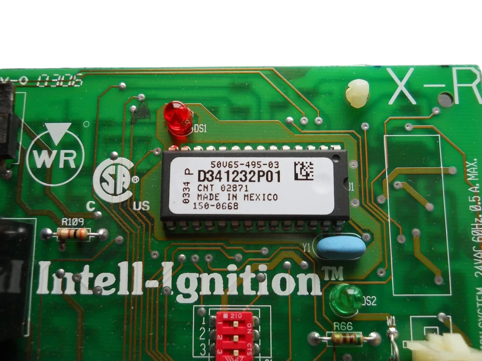 White-Rodgers 50V65-495-03 OEM Integrated Furnace Control Board for Trane and American Standard Gas Furnaces