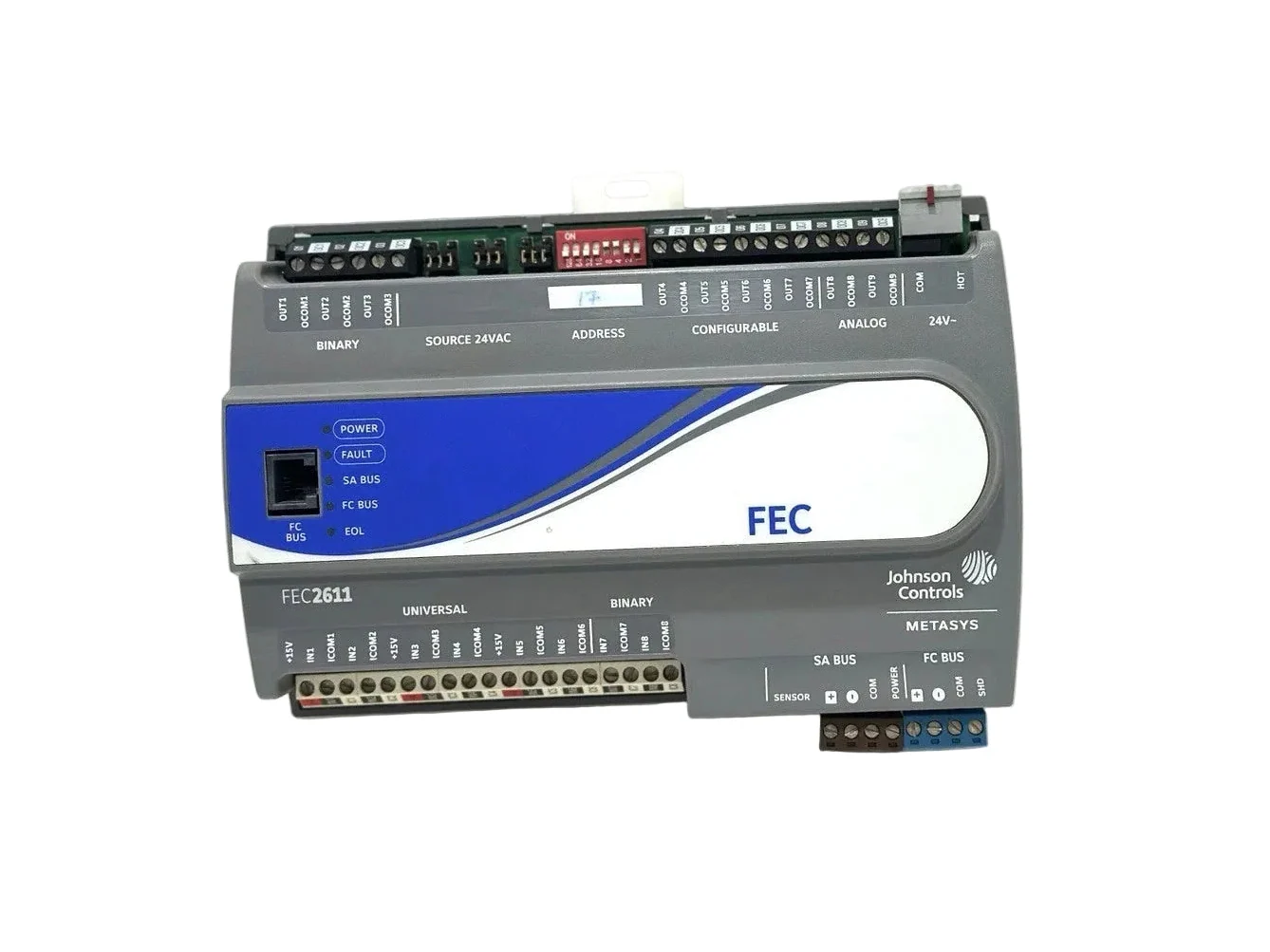 Johnson Controls MS-FEC2611-0 17-Point Field Equipment Controller
