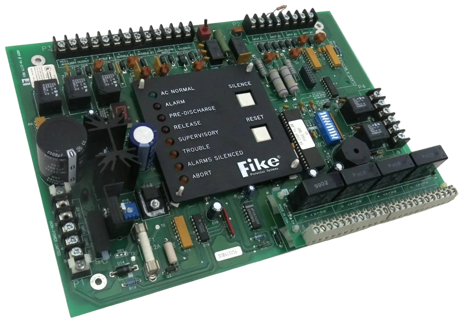 Fike 10-2171 Rev C PCB Controller Module Fire Alarm Board