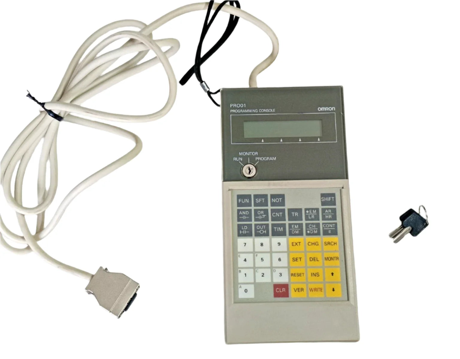 Omron CQM1-PRO01-E SYSMAC Handheld Programming Console for Compatible PLC Systems