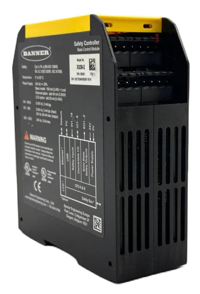 Banner Engineering XS26-2 Expandable Safety Controller