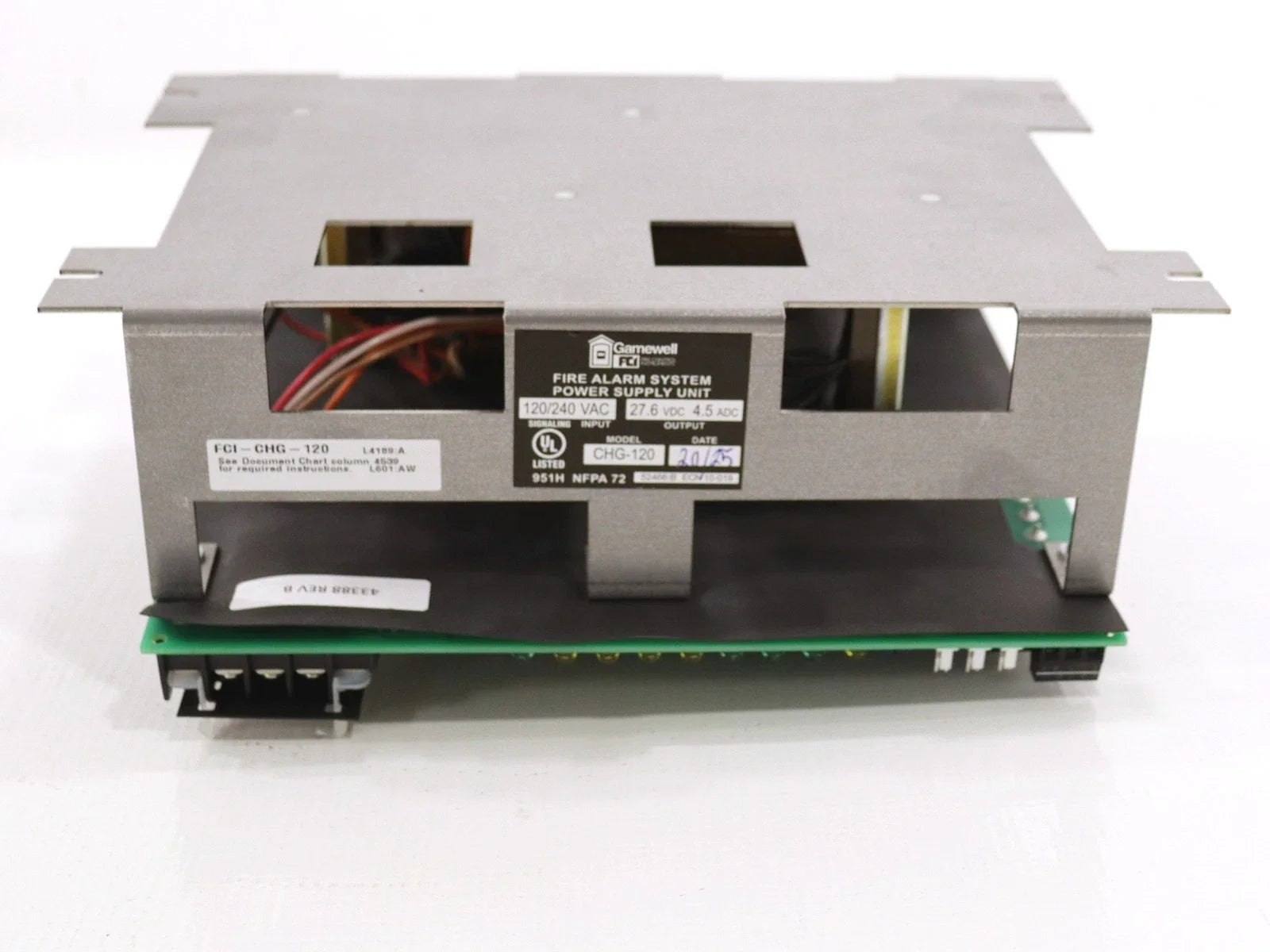 FCI-CHG-120 | Notifier Battery Charging System for 25–120 A/H Standby Batteries