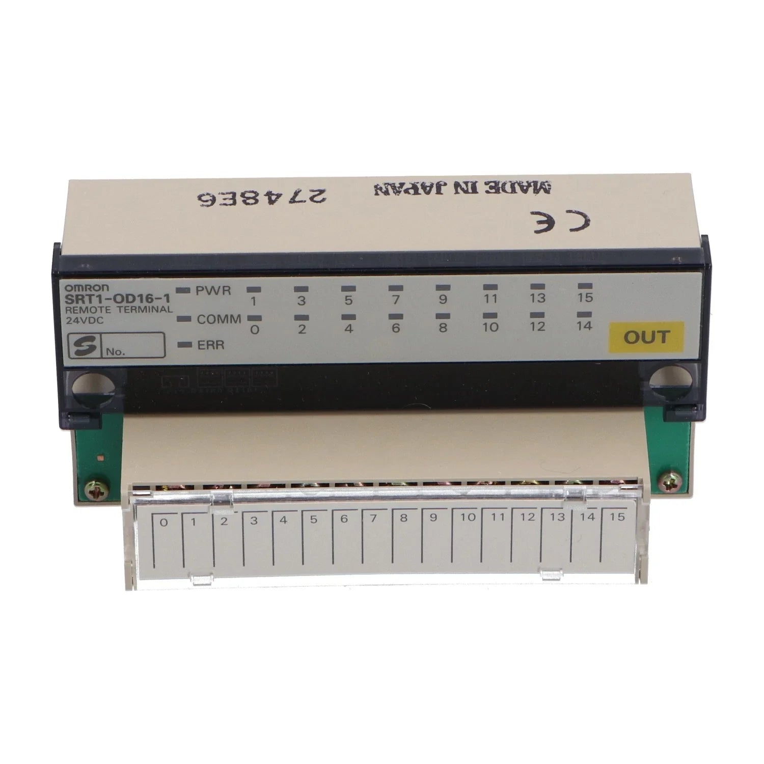 SRT1-OD16-1 | Omron 16-Point 24VDC Digital Output Module