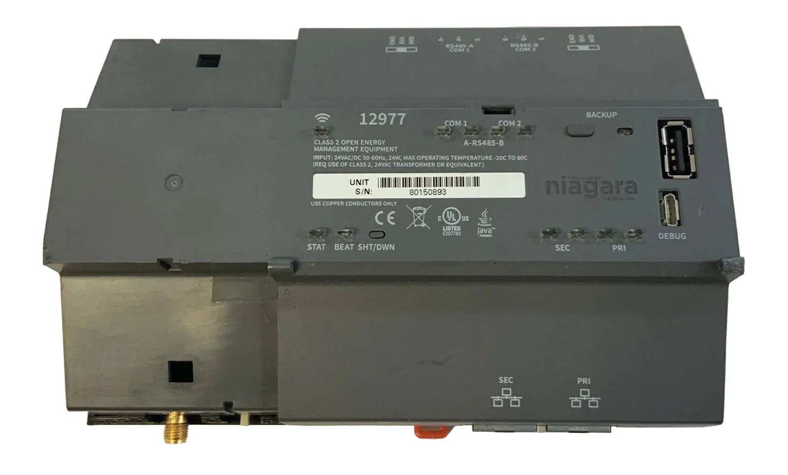 Honeywell Tridium 32300323-001 JACE 8000 Building Controller