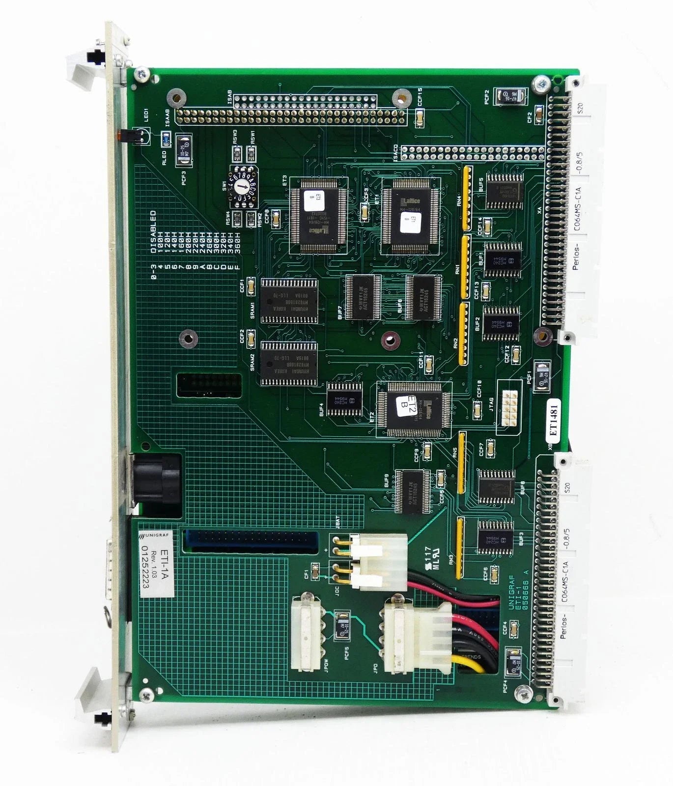 UNIGRAF ETI-1A Industrial CNC Control Module PLC Automation Controller