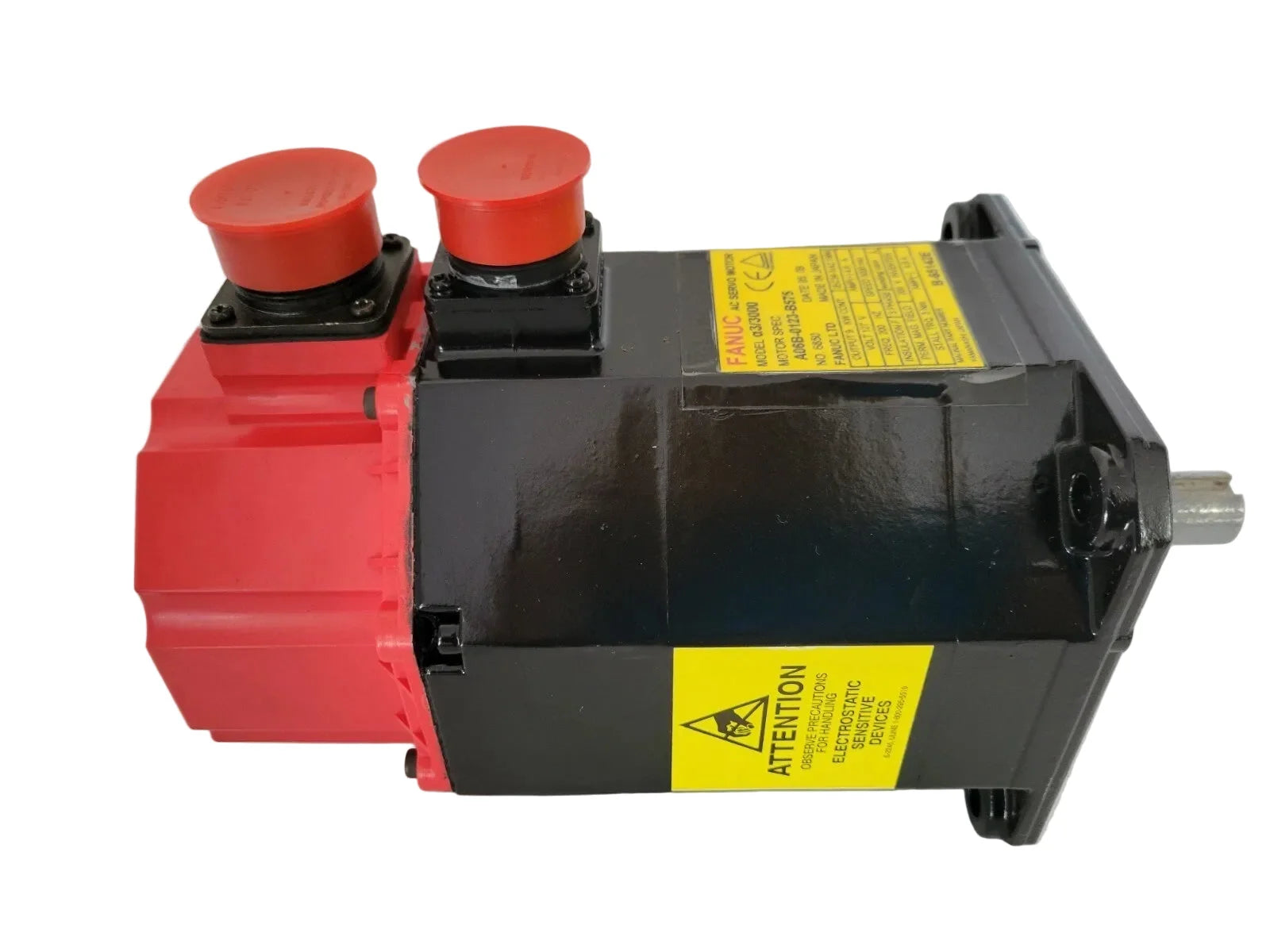 A06B-0123-B575 | Fanuc A3/3000 AC Servo Motor 0.9kW 3000RPM A64 Encoder