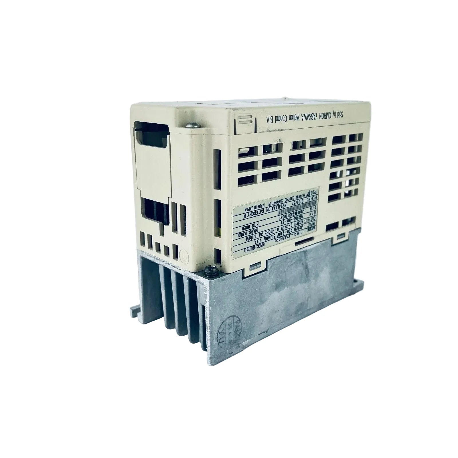 CIMR-J7AZB0P4 | Omron J7 Series 0.55 kW Frequency Inverter, 200 VAC