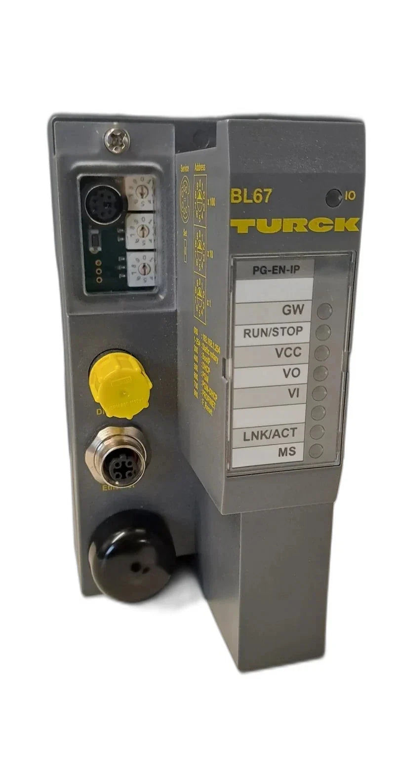 BL67-PG-EN-IP | Turck Programmable EtherNet/IP Module for BL67 I/O Systems
