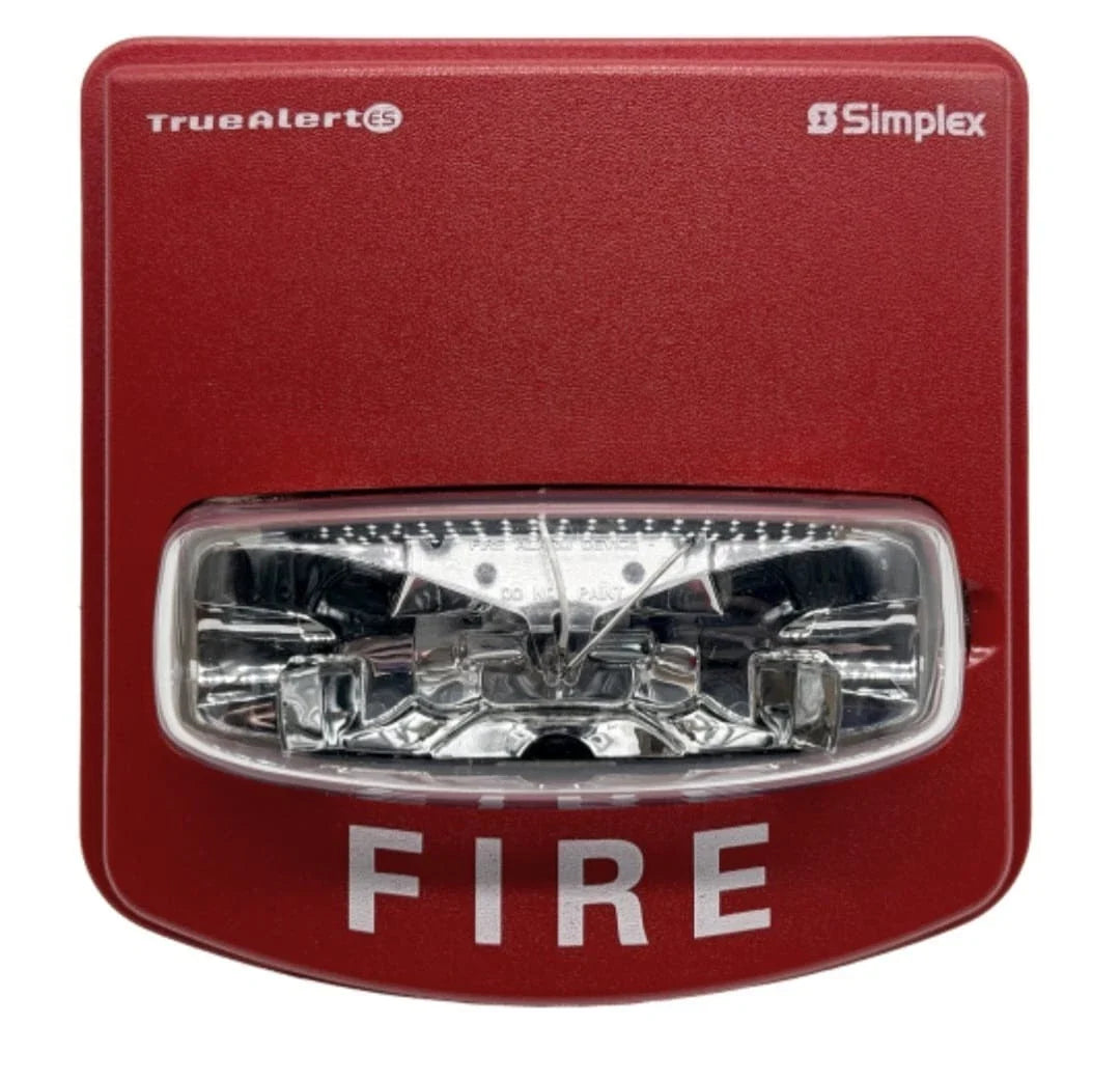 Simplex 49VO-WRFO Weatherproof Wall-Mount Fire Alarm Strobe
