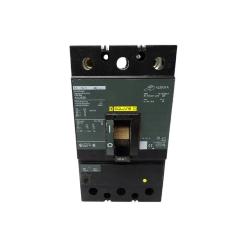 KAL26150 | Square D 150A 2-Pole 600VAC Thermal-Magnetic Molded Case Circuit Breaker