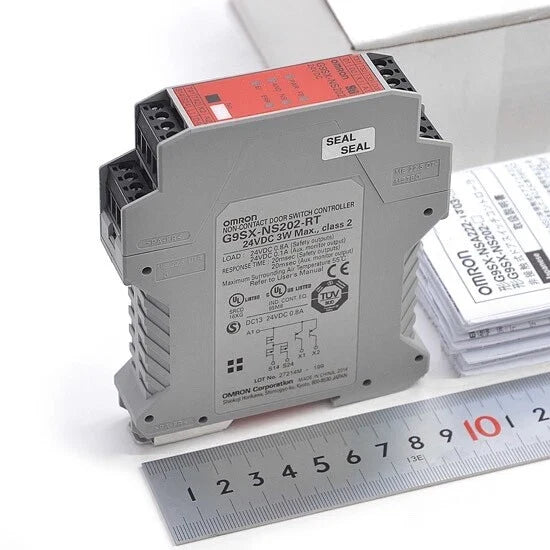 Omron G9SX-NS202-RT DC24 Safety Relay Controller for Machine Safety